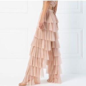New w Tag: Cutely Covered Tiered Tulle Pants.